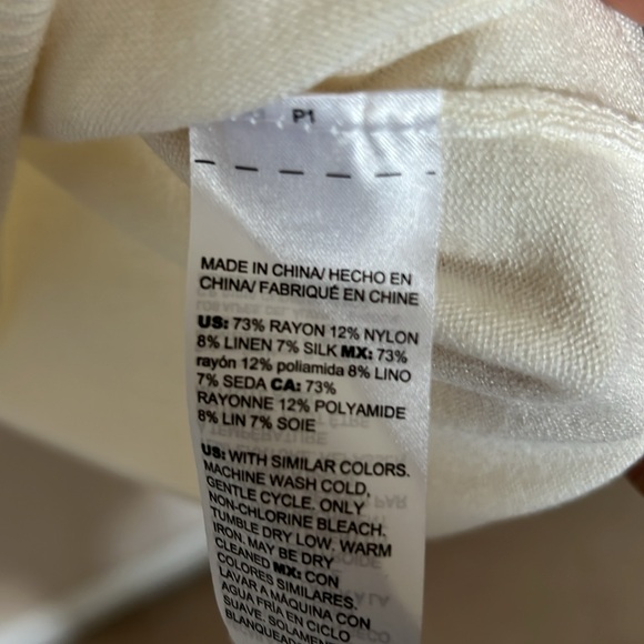 Chicos Sweater Cream Color NWT - Picture 5 of 5